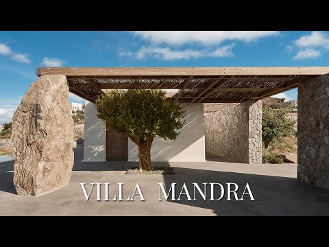 Contemporary Luxury Architecture meets Greek Charm | Villa Mandra - Mykonos Holiday Home