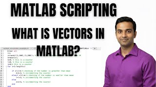 MATLAB TUTORIAL | WHAT IS VECTORS IN MATLAB