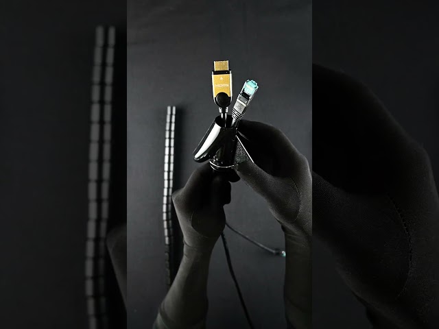 Vídeo relacionado con NanoCable 10.21.4105 - Organizador de cables metálico 5 anillos