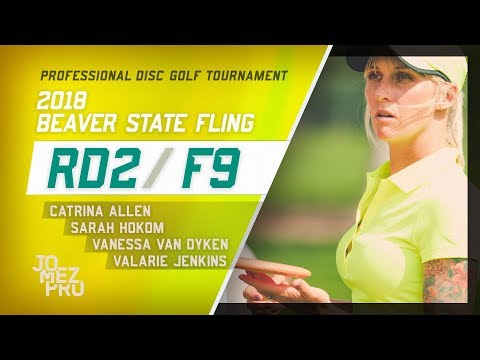 2018 Beaver State Fling | RD2, F9, FPO | Allen, Jenkins, Hokom, Van Dyken
