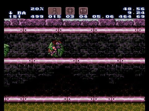 Super Metroid -- Pre-Colosseum Map Completion without a spark