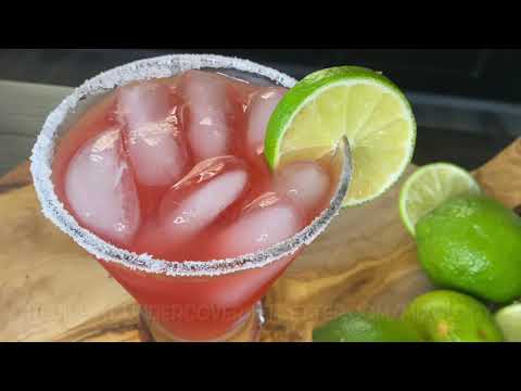We Can't Stop Drinking this Guava Margarita!