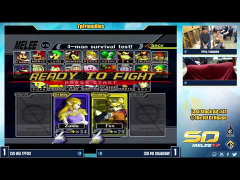 Last Stock SD #41 Friendlies: OkamiBW vs. TpFox - SSBM