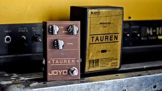 Video thumbnail for New pedals from JOYO! Tauren Overdrive - Demo / Review by Guitar MAX