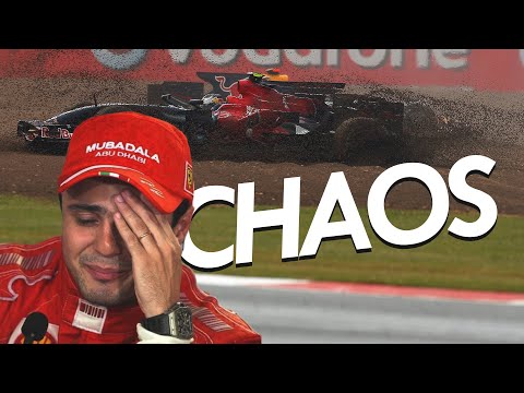 The Wettest EVER British Grand Prix Resulted in Absolute CHAOS (Silverstone 2008)