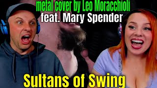 Sultans of Swing (metal cover by Leo Moracchioli feat. Mary Spender) THE WOLF HUNTERZ REACTIONS