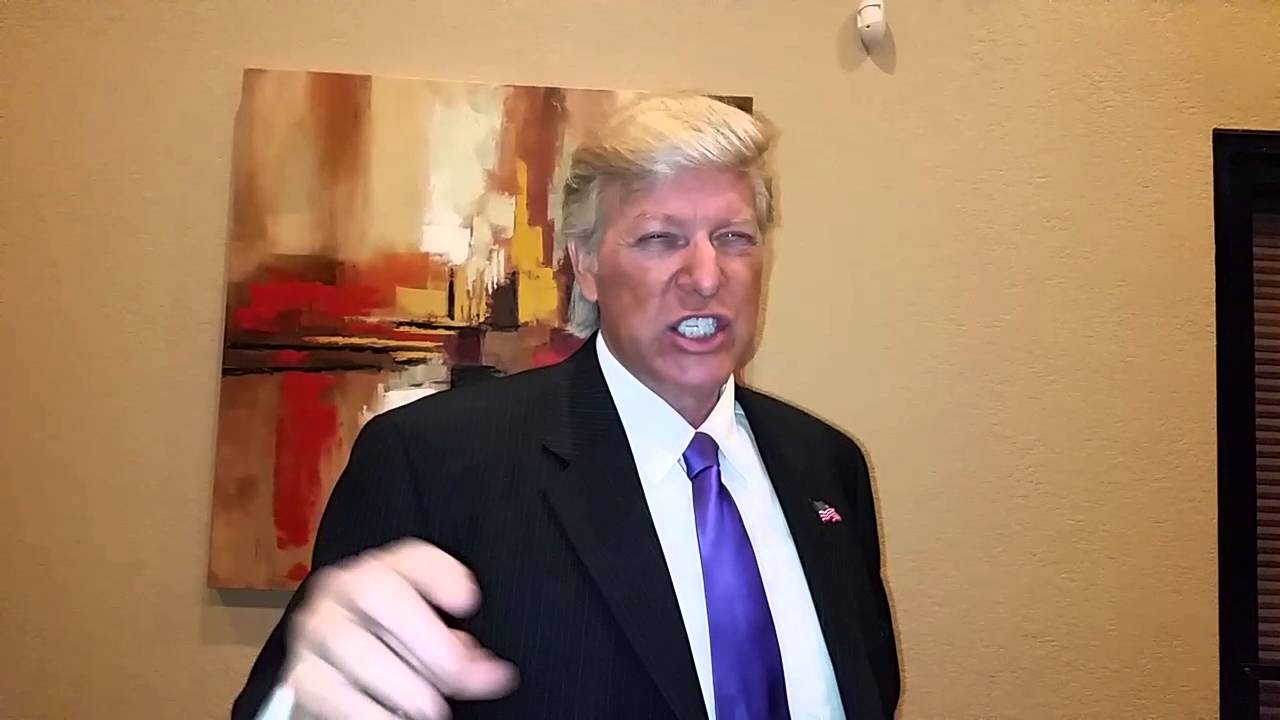 Promotional video thumbnail 5 for Robert Ensler as Dean Martin or President Trump