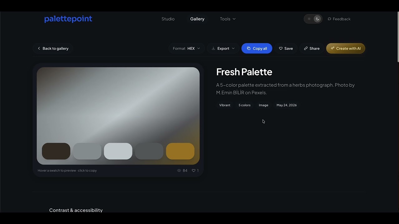 PalettePoint.com video preview