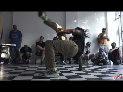 Drowzee Vs Stepz Uno Vs Nova - Footwork Semis - Breakin' Cycles - Presented By Ruggz & MZA - BNC