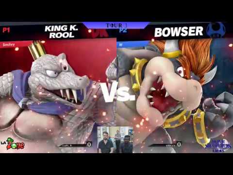 SSBA Ultimate #12 - Capt. W (Bowser) vs Smiley (King K. Rool) - Tour 3