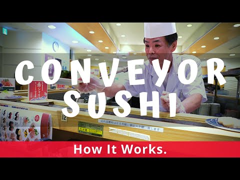 CONVEYOR BELT SUSHI | How it works | Sushi In Japan