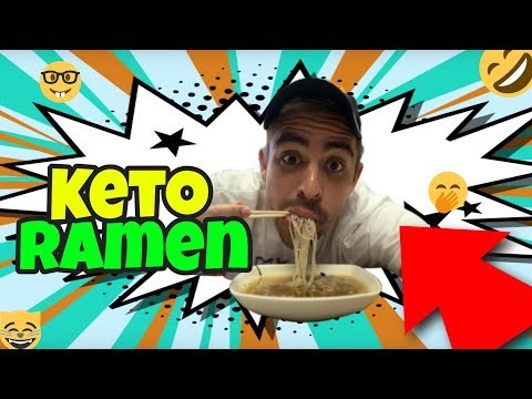 Keto Ramen In Under 10 Minutes - Low Carb - High Fat - Gluten Free