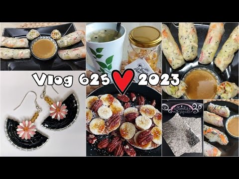 Vlog 625/23 - letní závitky a náušnice