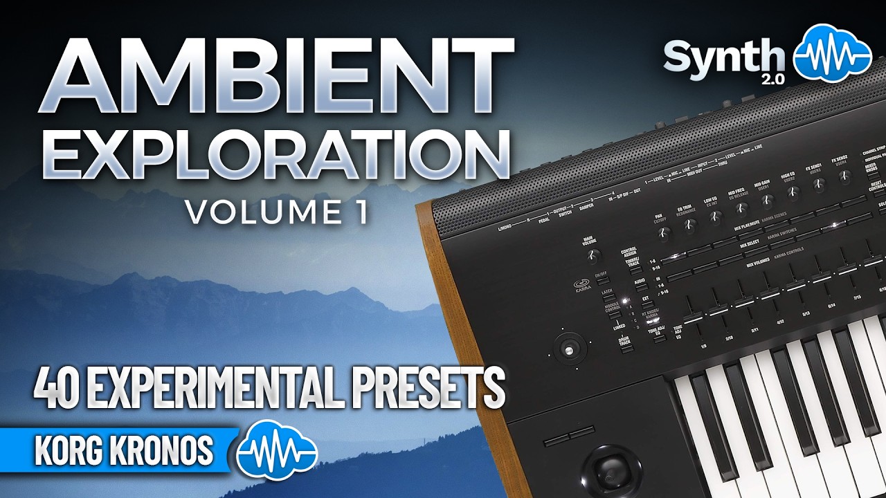 KLL010 - Ambient Exploration - Korg Kronos Series ( 40 presets ) - Video Preview 1