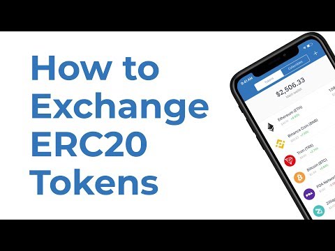 How to Exchange ERC20 Tokens with Trust Wallet