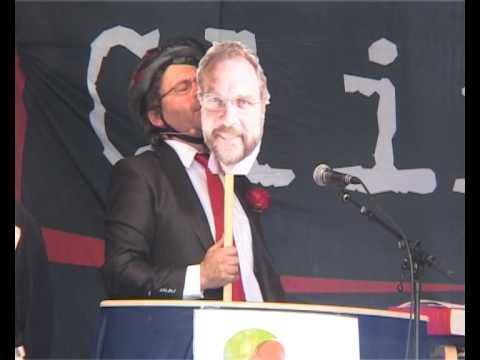 Lars Sponheim blir parodiert av Rune Andersen