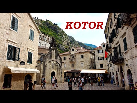 KOTOR Czarnogóra - najbardziej magiczne miasto Czarnogóry! + wyspa Sveti Stefan!
