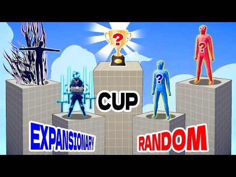 SUPER TOURNAMENT of ALL EXPANSIONARY UNIT vs RANDOM UNIT | TABS - Totally Accurate Battle Simulator
