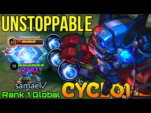 Unstoppable Mode Cyclops WipeOut The Enemies! - Top 1 Global Cyclops by samael✓ - Mobile Legends
