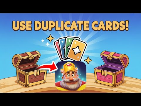 How To Use Duplicate Cards To Open Chests in Royal Match (Simple Guide)