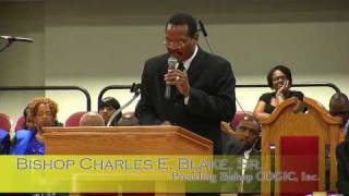 Bishop Charles Blake  "Get Up"  edited  Pt. 1 CNW 2010