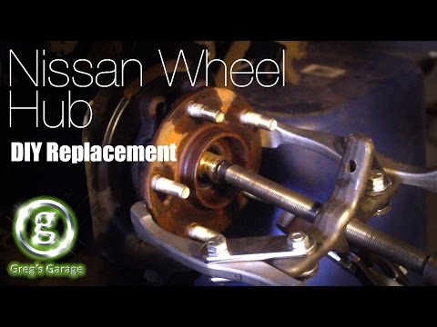 Nissan Wheel Bearing Hub Replacement - Murano