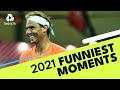 FUNNIEST Moments From The 2021 ATP Tennis Season!