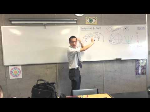 Introduction to Conics (2 of 8: Correlation between 'Whispering Galleries', Circles and Parabolas)