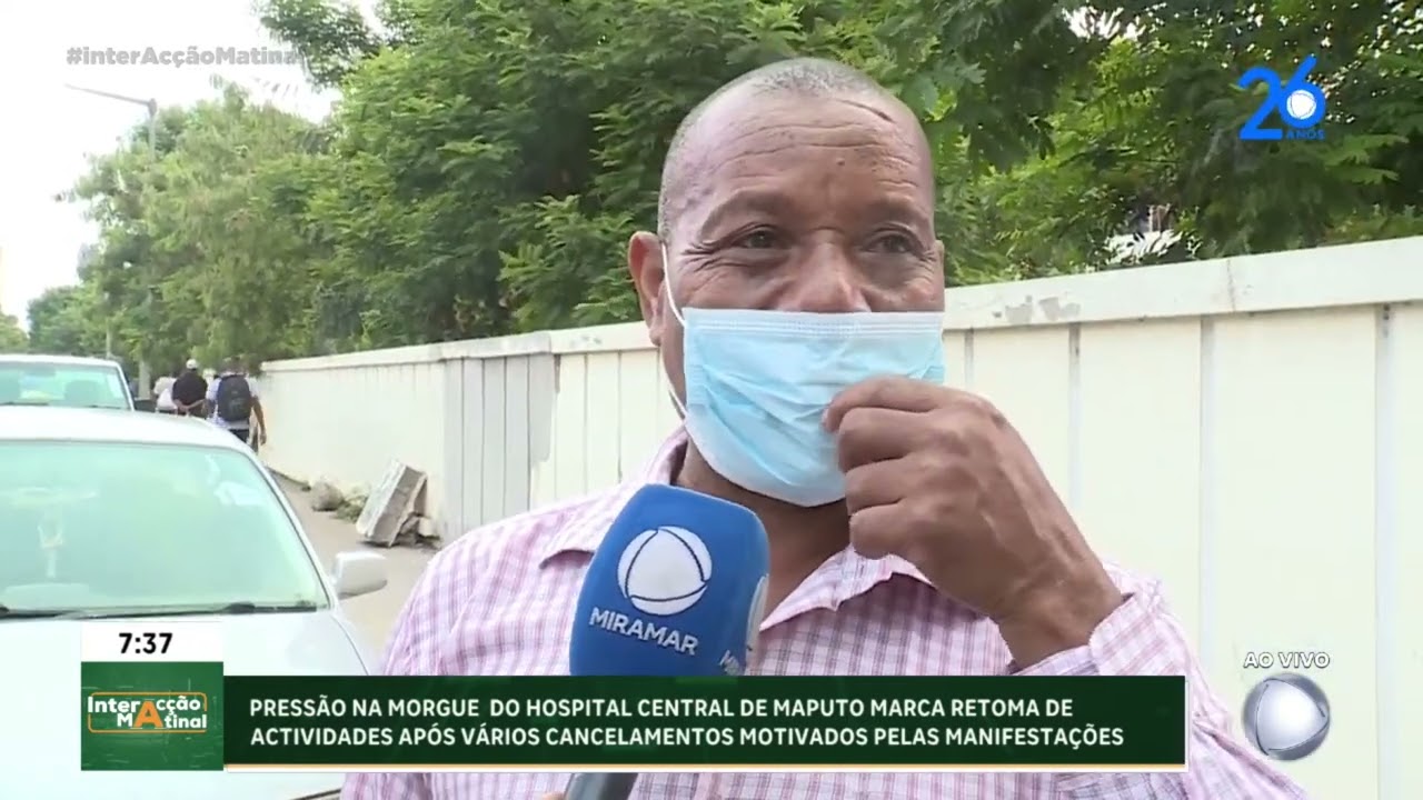 #InteracçãoMatinal: Situação atual da Morgue Central de Maputo após dias de paralisações