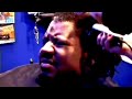Wesley Willis cuts the mullet