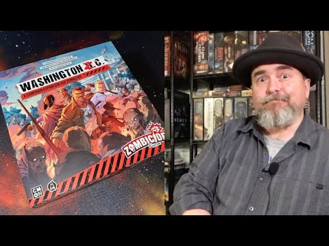 The Discriminating Gamer: Washington Z. C.: Zombicide 2nd Edition