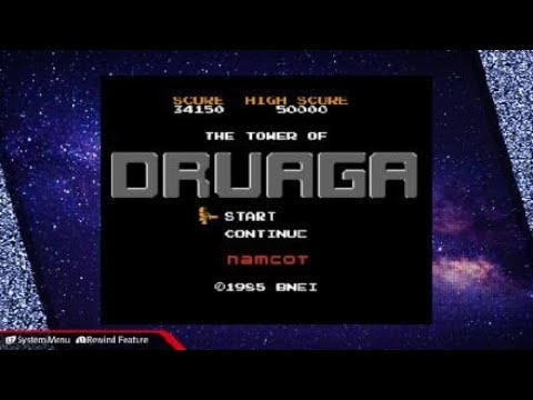 NAMCO MUSEUM ARCHIVES Vol 1 The Tower Of Druaga PS4