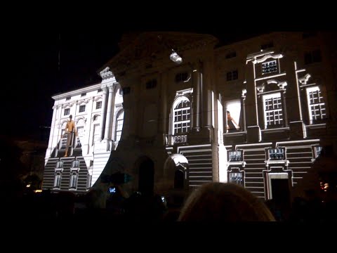 Klanglicht 2016 in Graz (Kaiser-Josef-Platz)