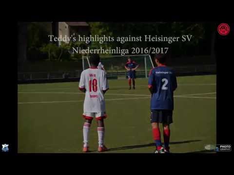 Teddy scores 3 in Niederrheinliga season opener against Heisinger SV