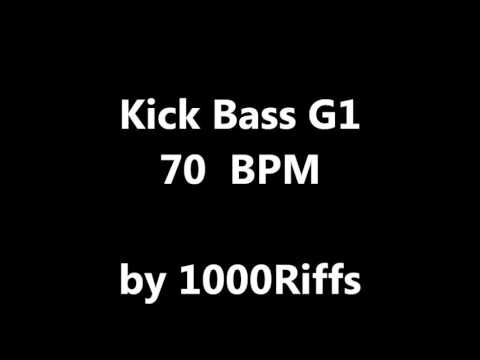 Kick Bass Drum G1 : 70 BPM - Beats Per Minute