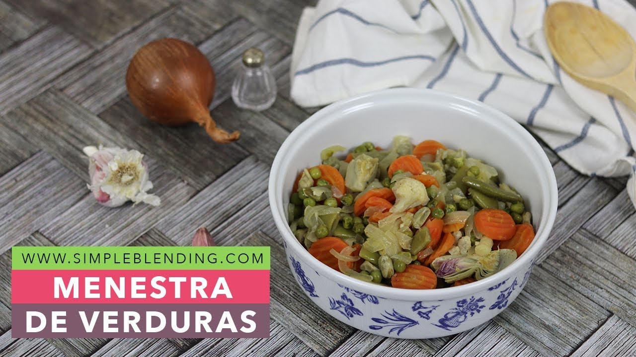DELICIOSA MENESTRA DE VERDURA | Menestra de verduras congeladas | Menestra rápida