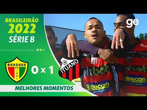 Gols e lances de Brusque x Ituano
