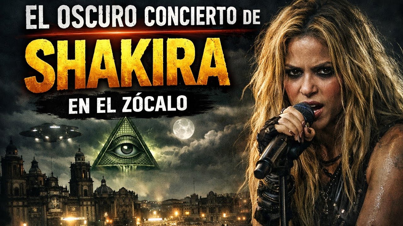El OSCURO Concierto de Shakira en el ZOCALO de México
