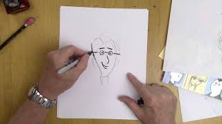 How to Draw a Cartoon Face - For Beginners