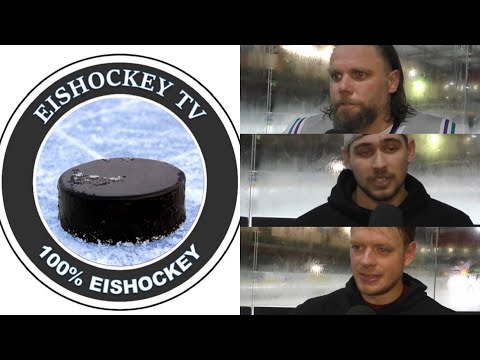 Interviews Kreuzmann, Shevyrin, Komov I Testspiel Herne - Essen I 09.09.22