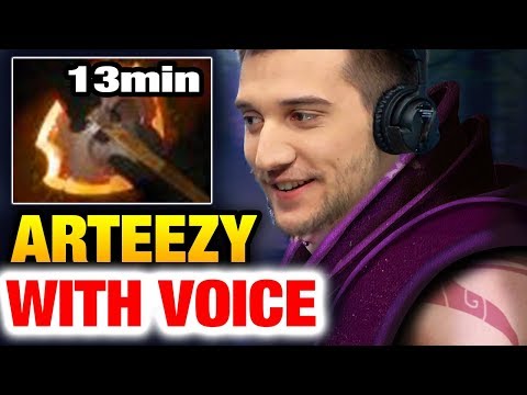 Arteezy with Voice Chat: Anti-mage META Dota 2