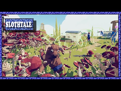 Greek Gods SQUAD - TABS ( ZEUS, ARTEMIS, MINOTAUR & CUPID vs Every Faction )