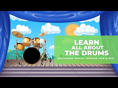 Learn all about the Drums | Beginner Music Lesson for Kids
