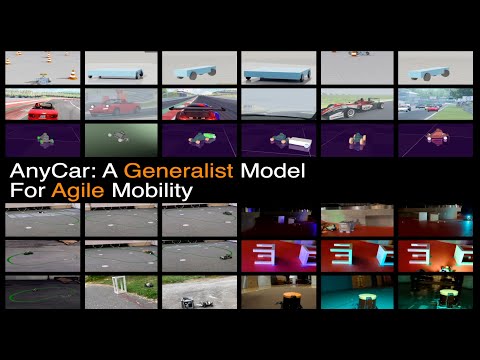 AnyCar to Anywhere: Learning Universal Dynamics Model for Agile and Adaptive Mobility