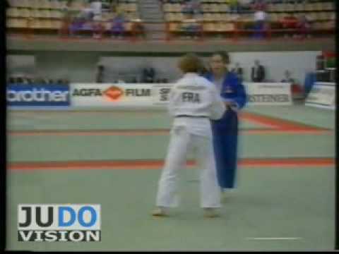 JUDO 1993 European Championships: Ulla Werbrouck (BEL) - Laetitia Meignan (FRA)