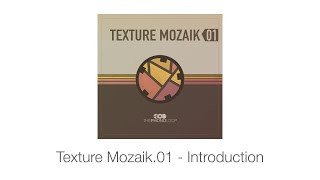 Video thumbnail for TPL | Texture Mozaik.01 v1.01 - Introduction video by THEPHONOLOOP Samples