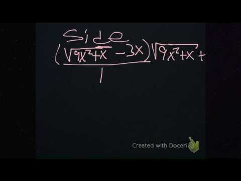 Infinite limits example 2