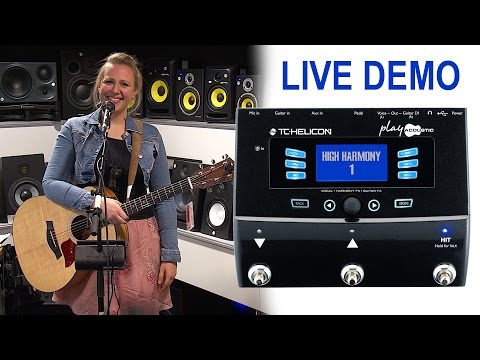 TC-Helicon Play Acoustic Live Demo