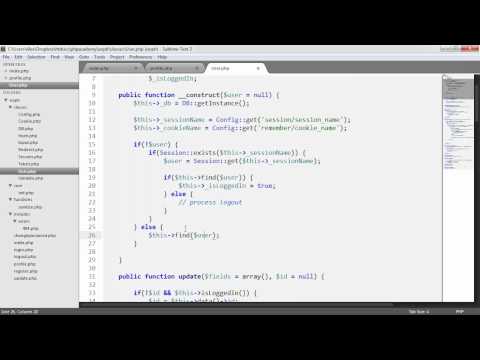 PHP OOP Login Register System User Profiles Part 23 23