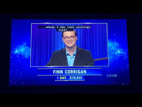 Jeopardy, intro - Finn Corrigan Day 2 (3/18/22)
